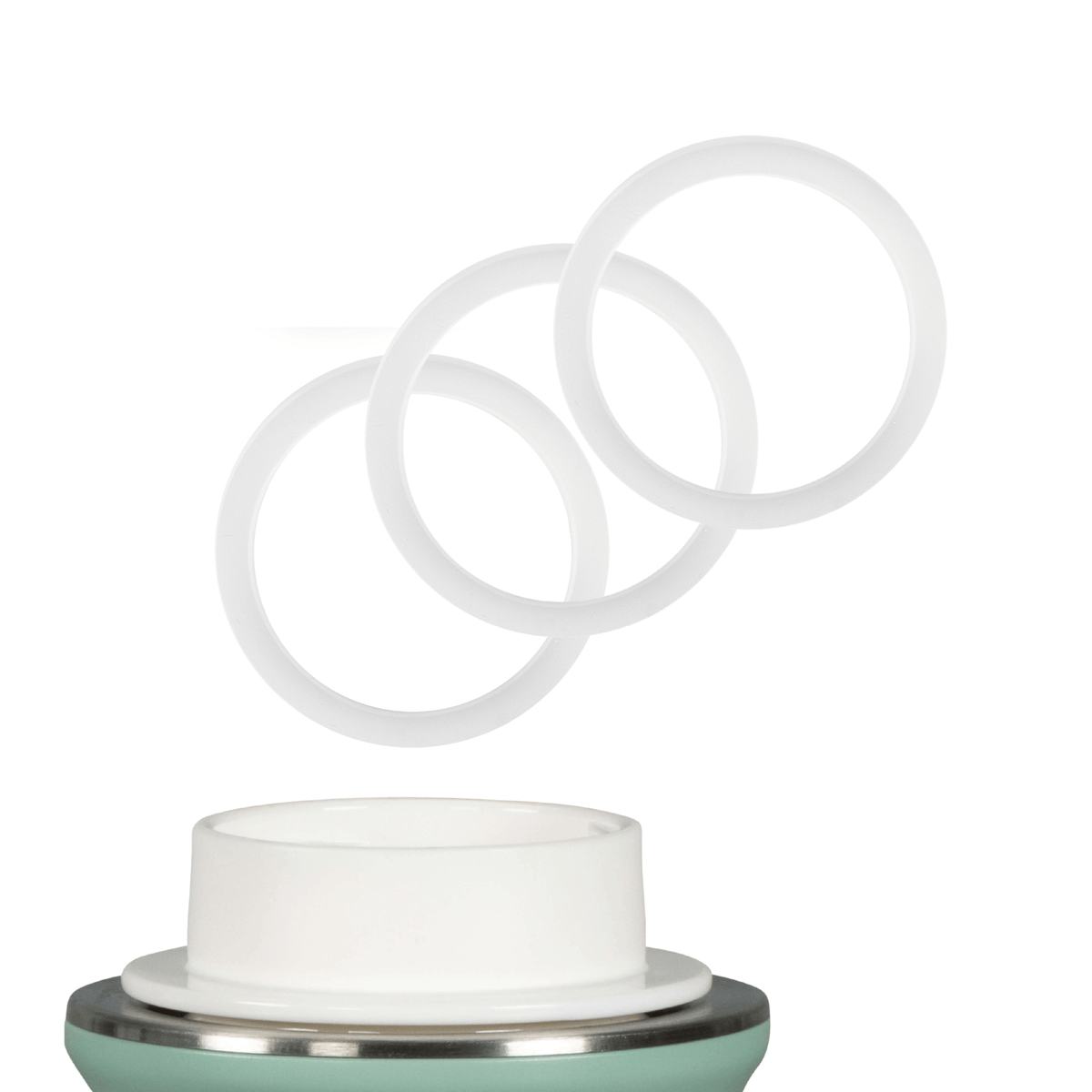 Dichtringe für Adapter Nr. 2 (passend für Medela® & BIBS® | 3er-Pack)